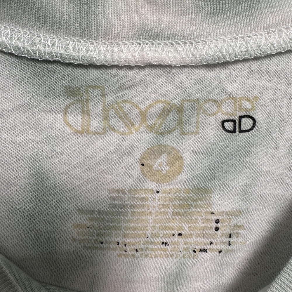 The Doors Shirt Womens 4 Multicolor Tie Dye Band Graphic Dolman Tee Top Plus - Picture 6 of 10